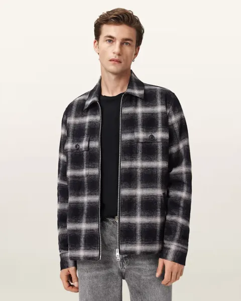 Bayo Sherpa Checked Jacket