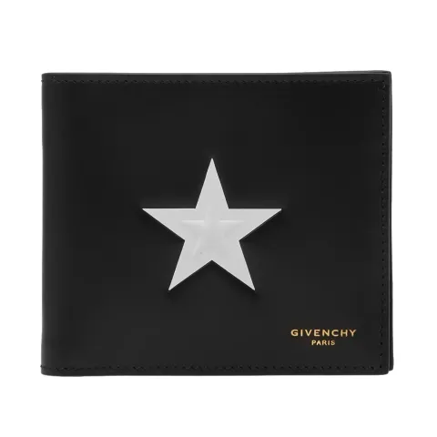 Stars Leather Billfold Wallet