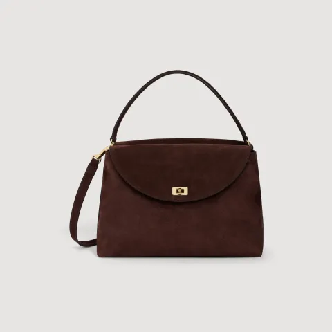 Suede bag