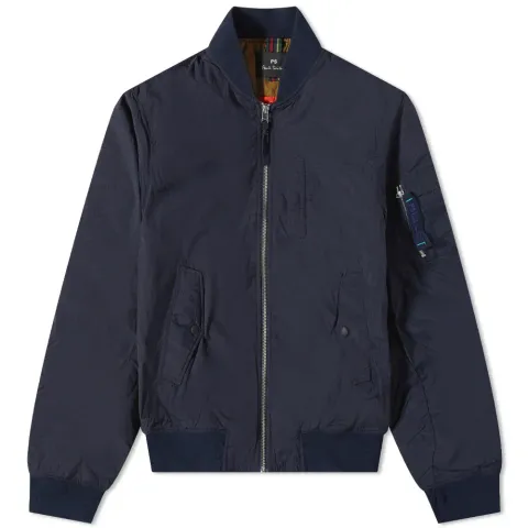 Nylon Bomber Jacket