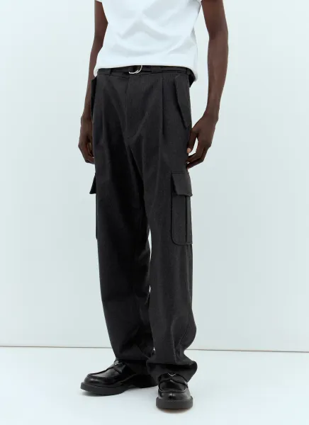 Flannel Cargo Pants