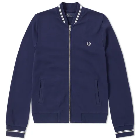 Fred Perry Bomber Neck Zip Sweat