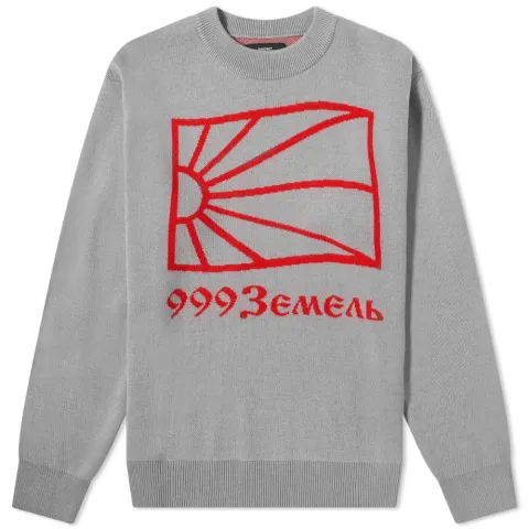 Logo Crew Knit