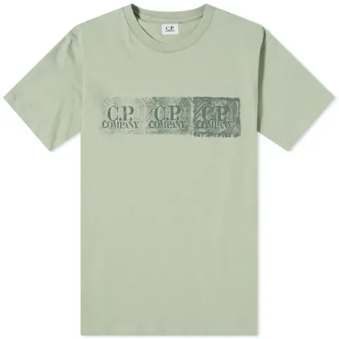 Ombre Stamp Logo T-Shirt