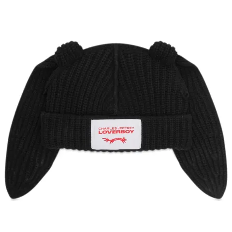 Loverboy Chunky Rabbit Beanie Hat
