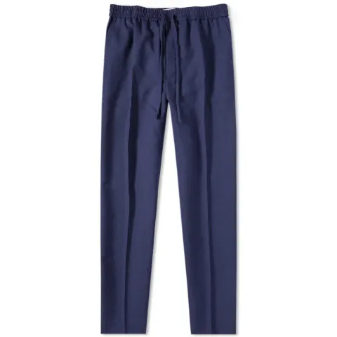 AMI Carrot Fit Wool Trouser