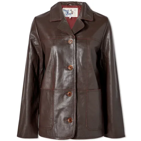 Nudie Jeans Saga Leather Blazer