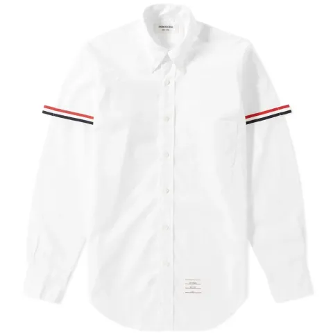 Grosgrain Arm Band Oxford Shirt