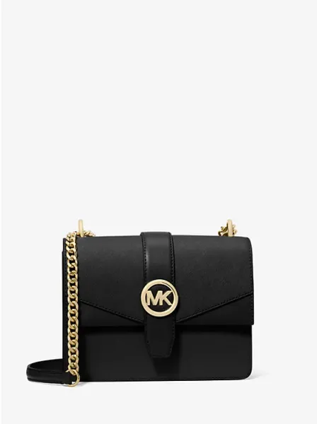 Greenwich Small Saffiano Leather Crossbody Bag