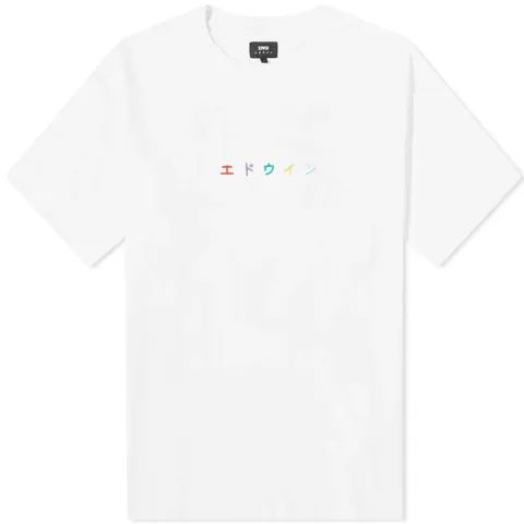 Katakana Embroidery T-Shirt