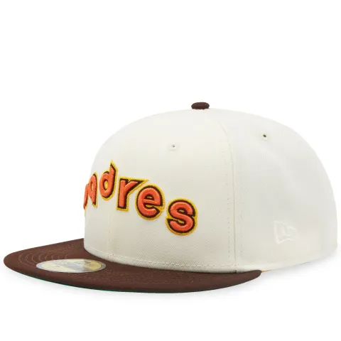 San Diego Padres Retro Script 59Fifty Fitted Cap