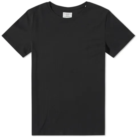 Distressed Rose Hem Tee