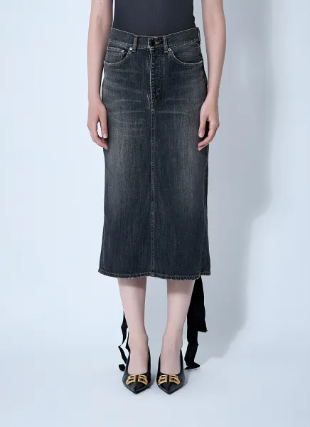 Lace-Up Skirt