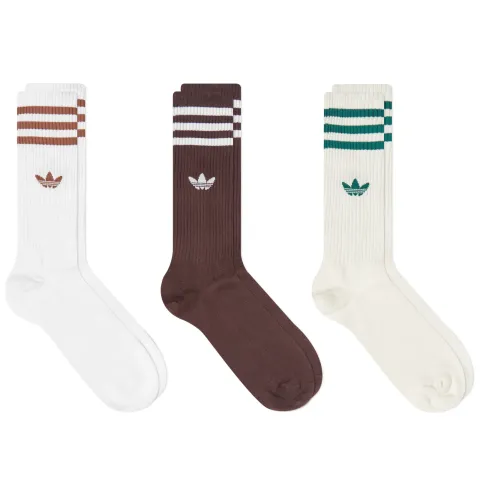 Solid Crew Sock