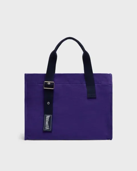 Vilebrequin Small Cotton Beach Bag Solid