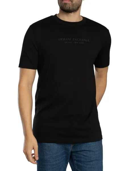 Armani Exchange Brand Graphic T-Shirt