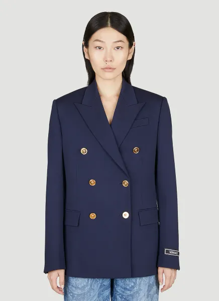 Slim Masculine Double-Breasted Blazer