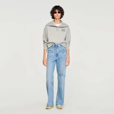 Wide-leg jeans