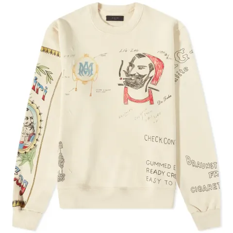 Zig Zag Crew Neck Sweat