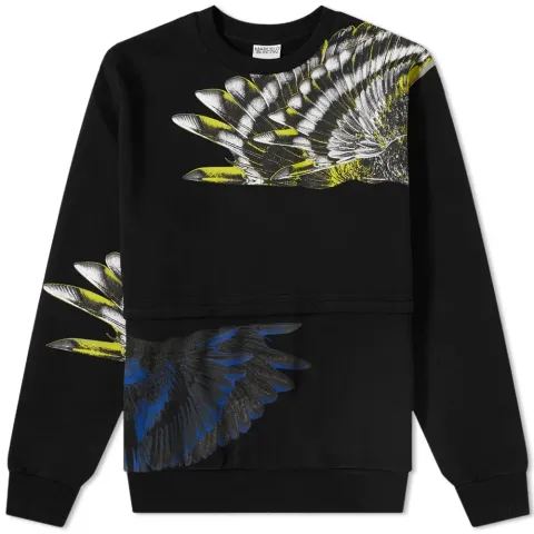 Wings Patchwork Over Sweat