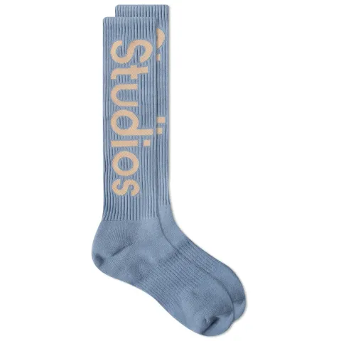 Long Rib Logo Sock