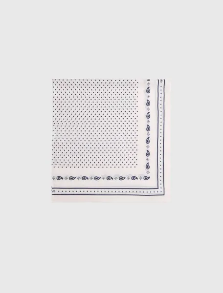 90x90 printed silk scarf