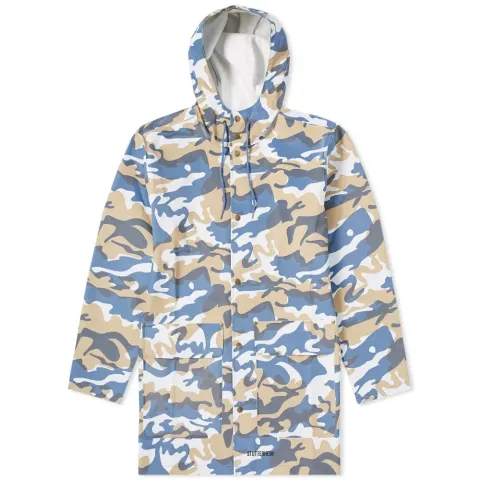 Stockholm Denim Camo Raincoat
