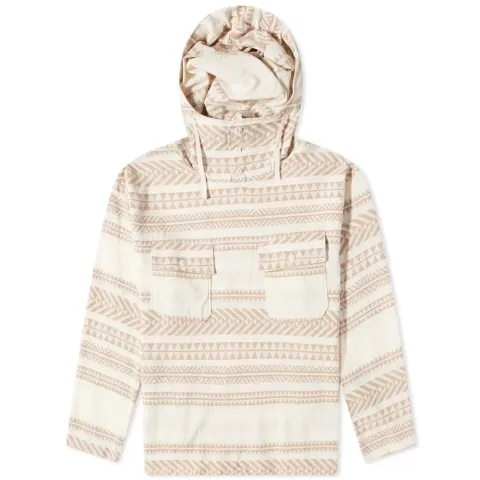 Dobby Stripe Cagoule Shirt