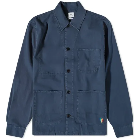 Broad Stripe Zebra Chore Jacket