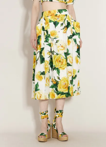 Circle Midi Skirt