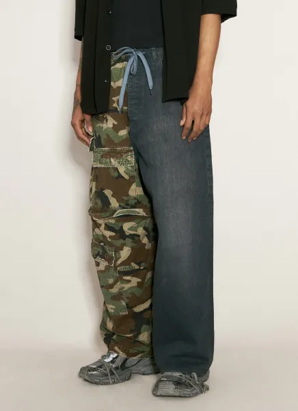 Camo Hybrid Baggy Pants