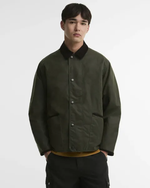 Short Liddesdale Waxed Jacket