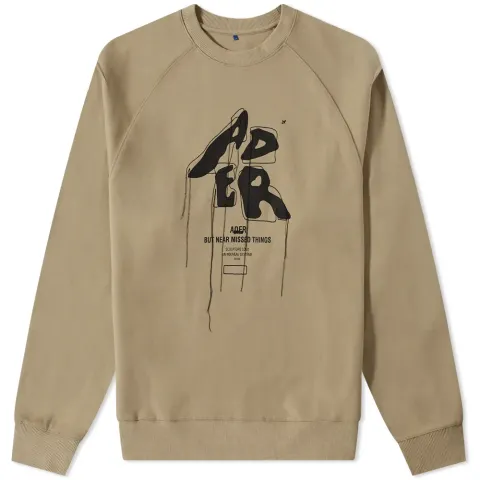 Embroidered Logo Crew Sweat