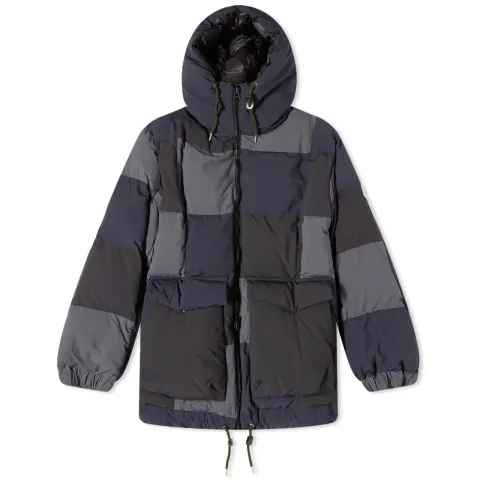 Patchwork Padded Jacket