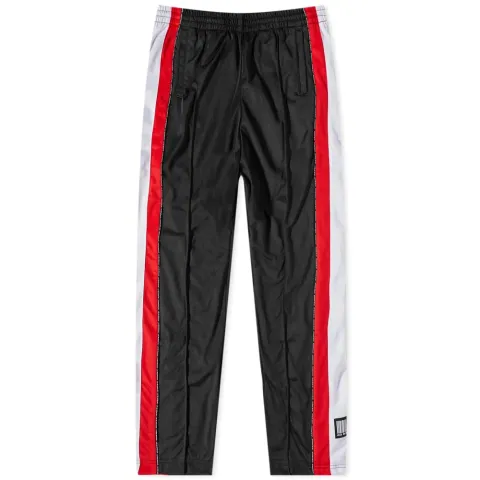 Side Striped Barcode Track Pants