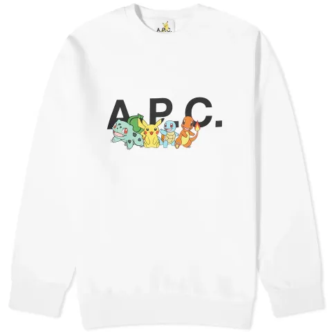 A.P.C. x Pokémon The Crew Crew Sweater