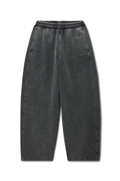 CRYSTAL HOTFIX MID-RISE OVERSIZED SWEATPANT