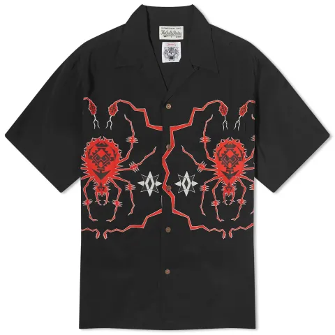 Short Sleeve Wolf's Head Type 1 Hawaiian Shirt