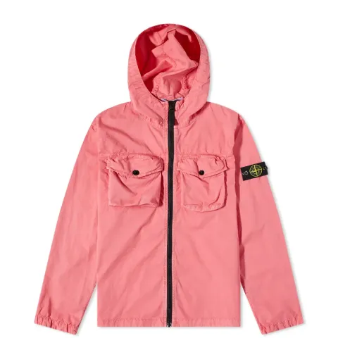 Hooded Zip Overshirt