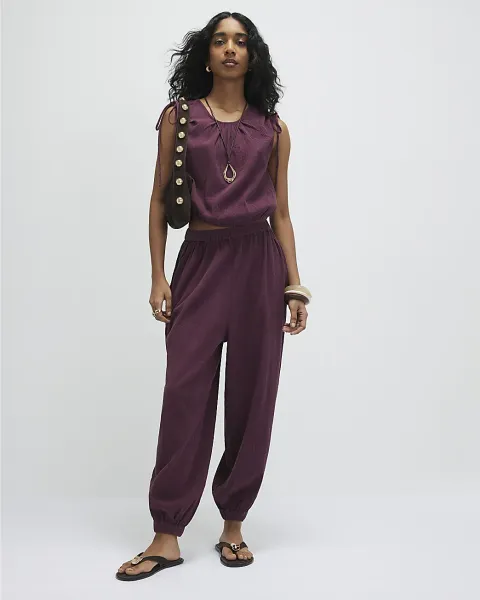 River Island Tie Shoulder Lounge Set