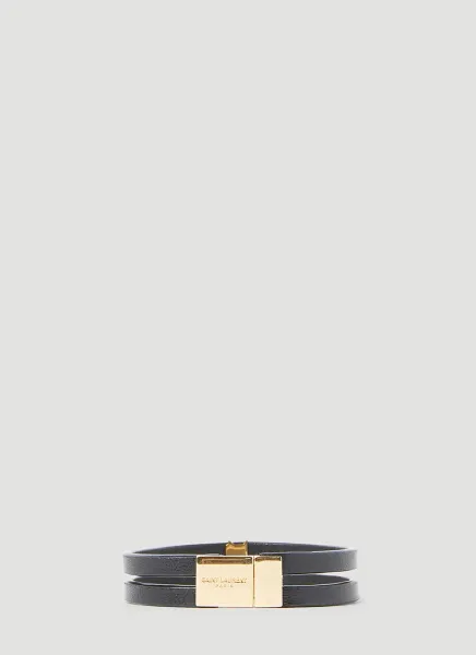 Double-Strap Monogram Bracelet