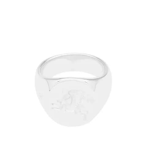 Flying Rabbit Signet Ring