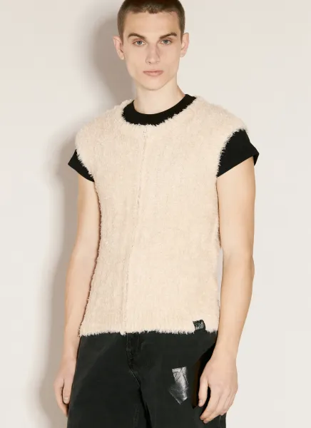 Ratty Zip-Up Gilet
