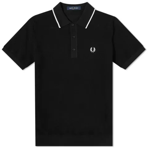 Tipped Knitted Polo