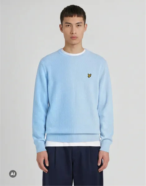 Lyle & Scott Heat Reactive Relaxed Crew Neck Jumper