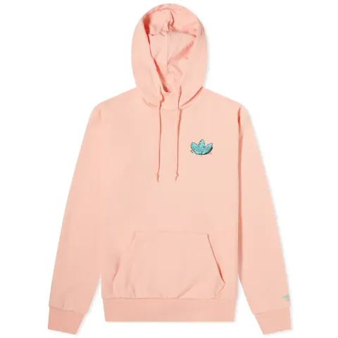 Graphic Trefoil Logo Hoody