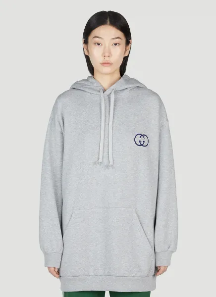 Interlocking G Oversized Hooded Sweatshirt