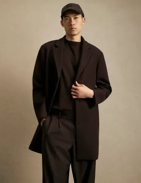 River Island Smart Overcoat
