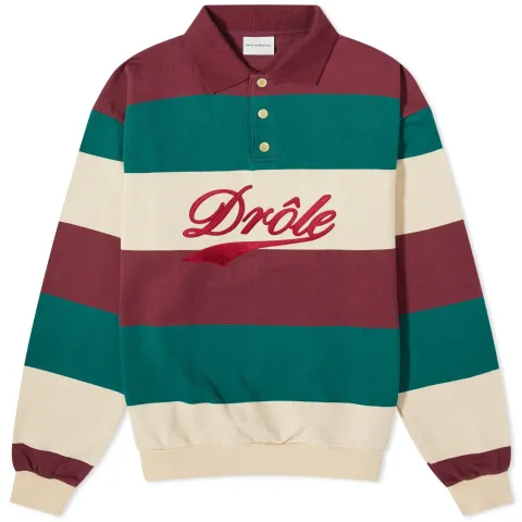 Stripe Logo Rugby Shirt