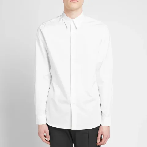 Chest Embroidered Shirt